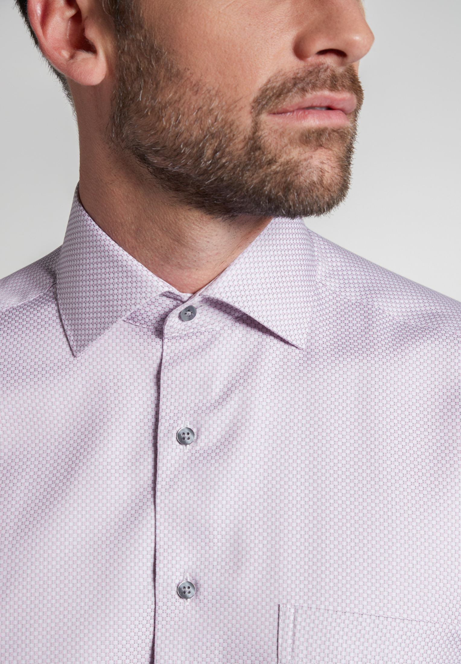 ETERNA LANGARM HEMD COMFORT FIT KETTLANCÈ