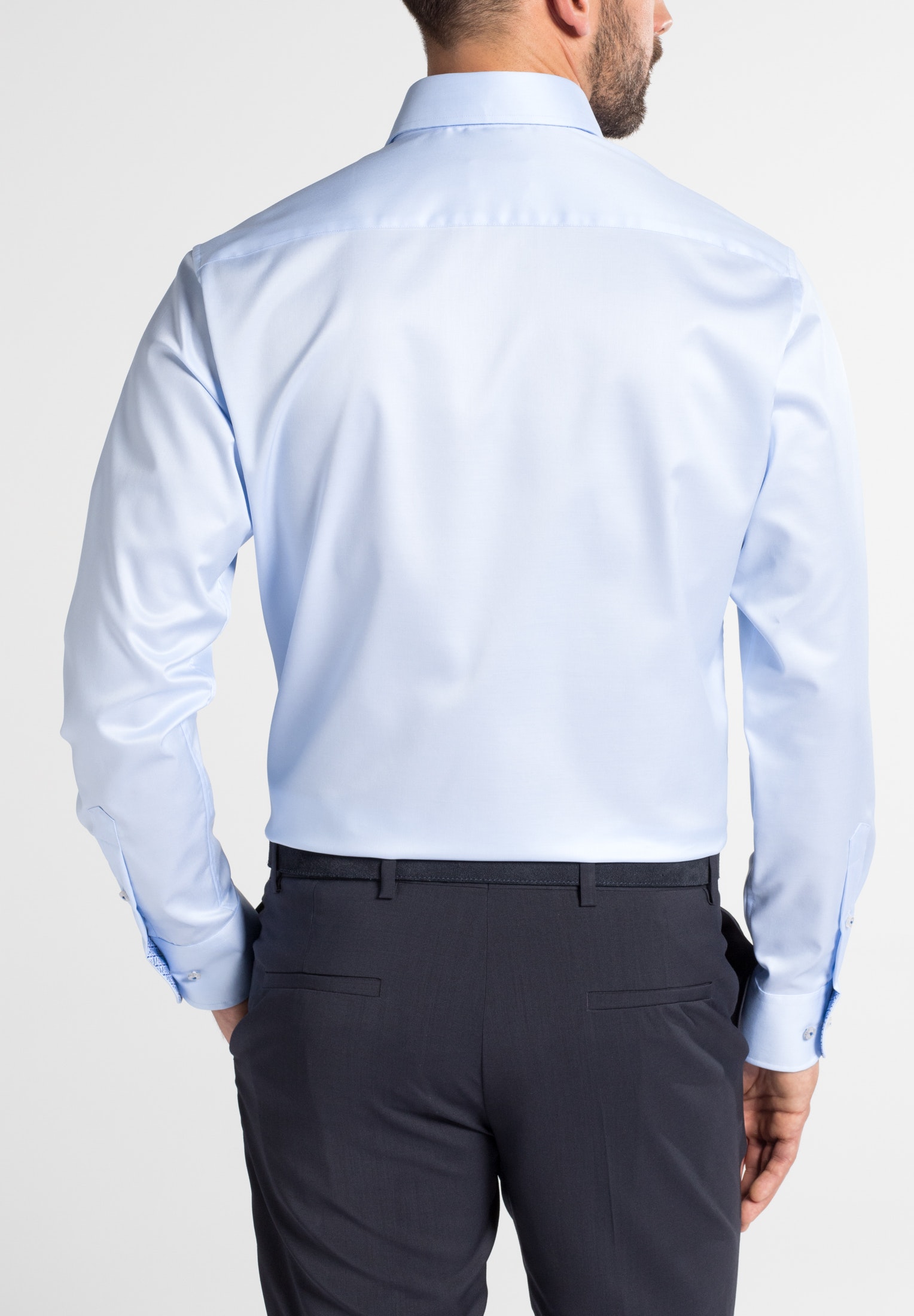 ETERNA LANGARM HEMD MODERN FIT GENTLE SHIRT TWILL