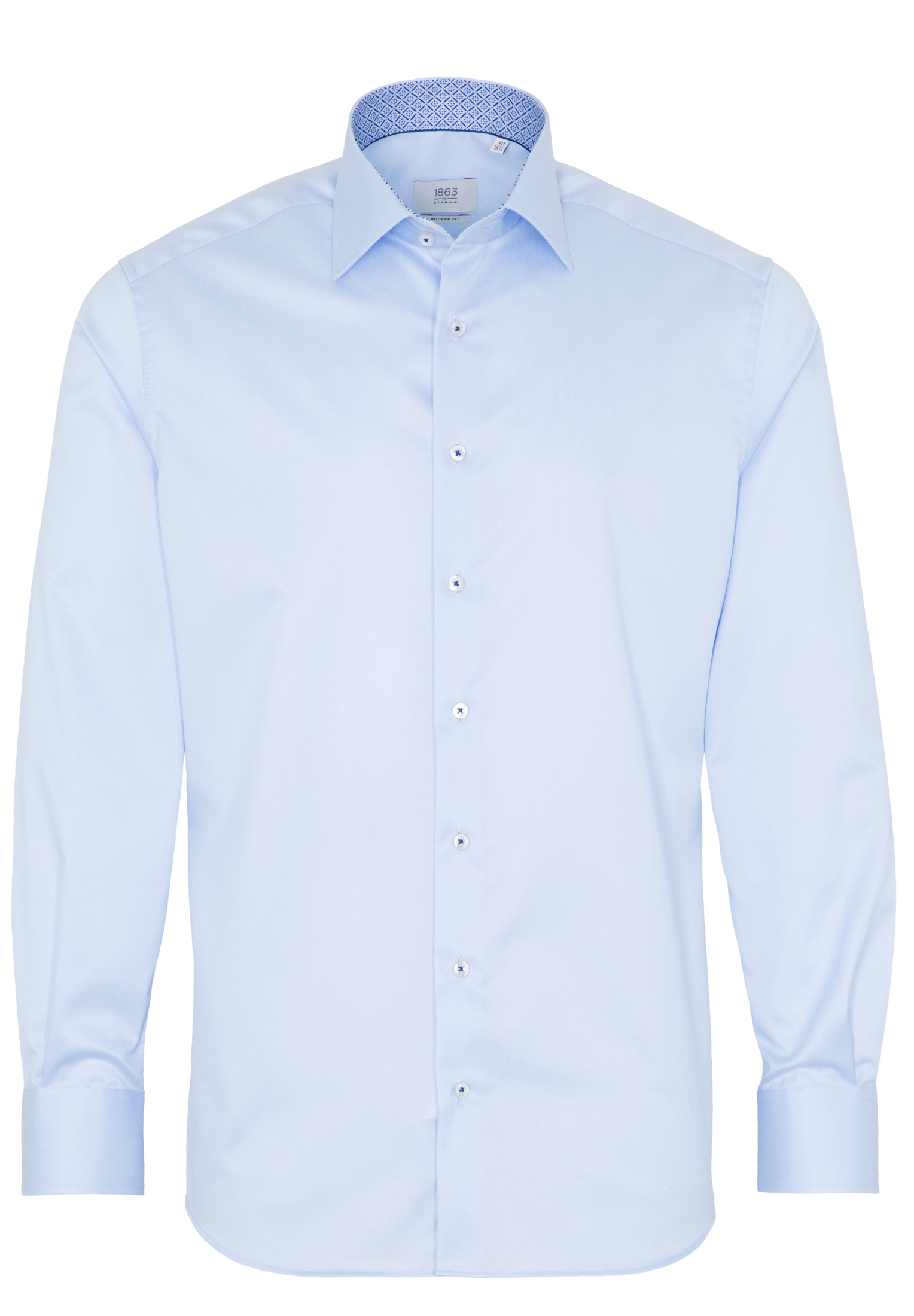 ETERNA LANGARM HEMD MODERN FIT GENTLE SHIRT TWILL