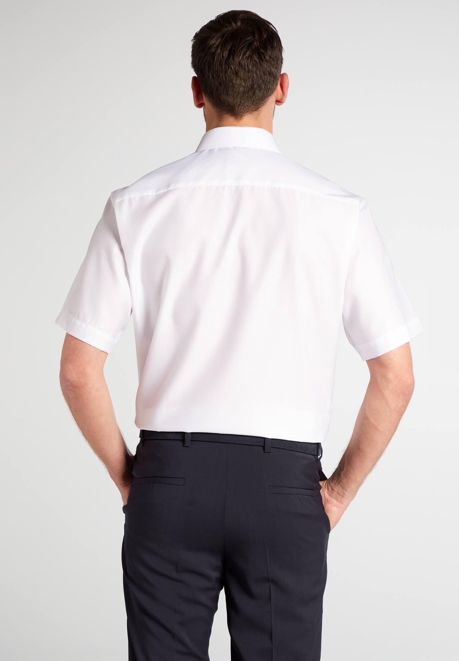 ETERNA KURZARM HEMD MODERN FIT COOL SHIRT TWILL