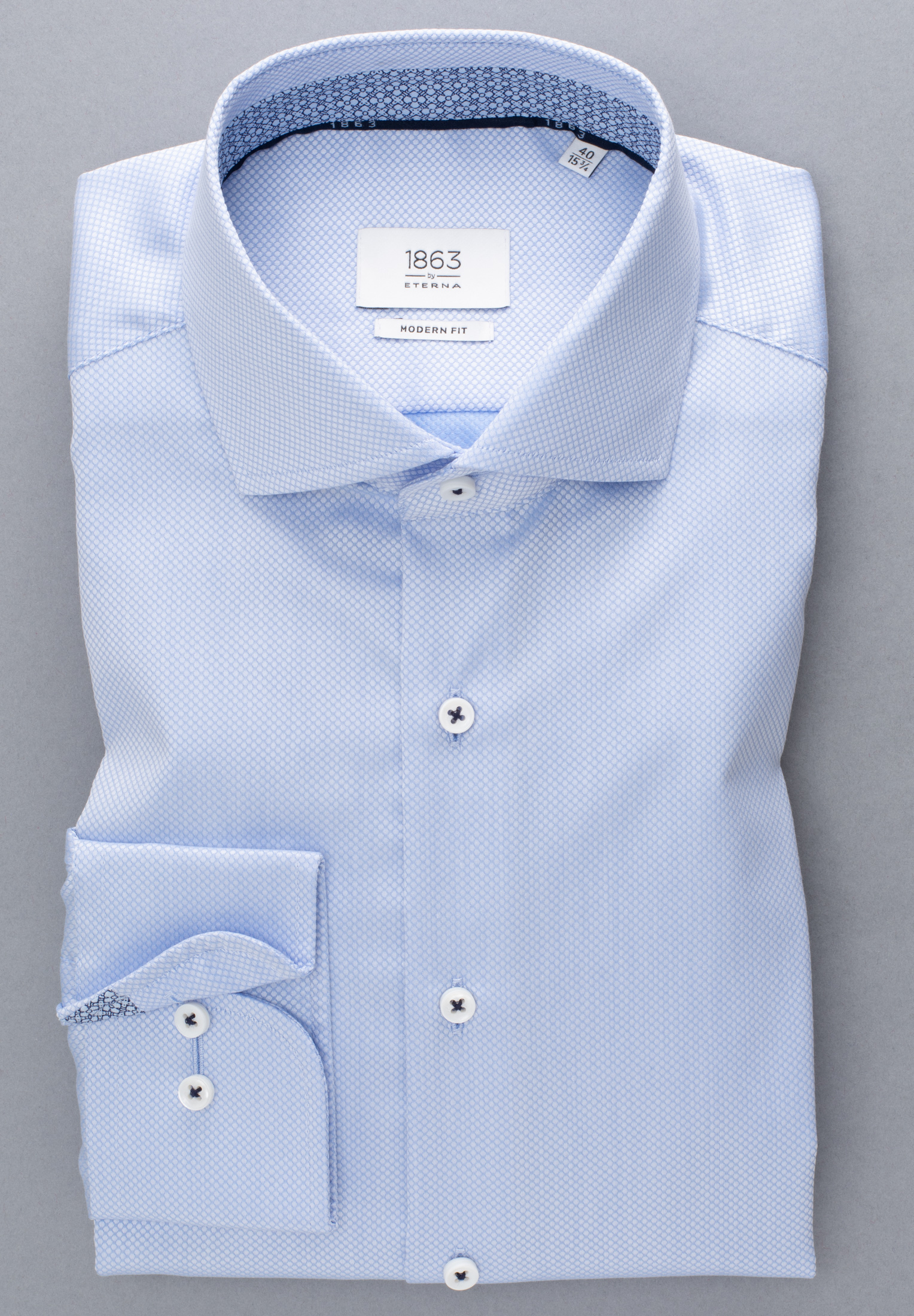 ETERNA LANGARM HEMD MODERN FIT