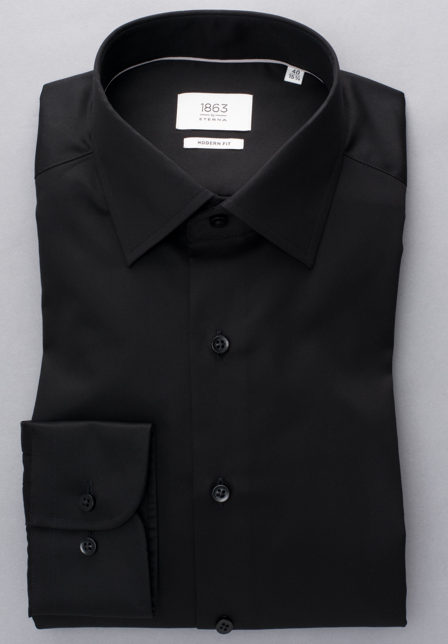 ETERNA LANGARM HEMD MODERN FIT GENTLE SHIRT TWILL