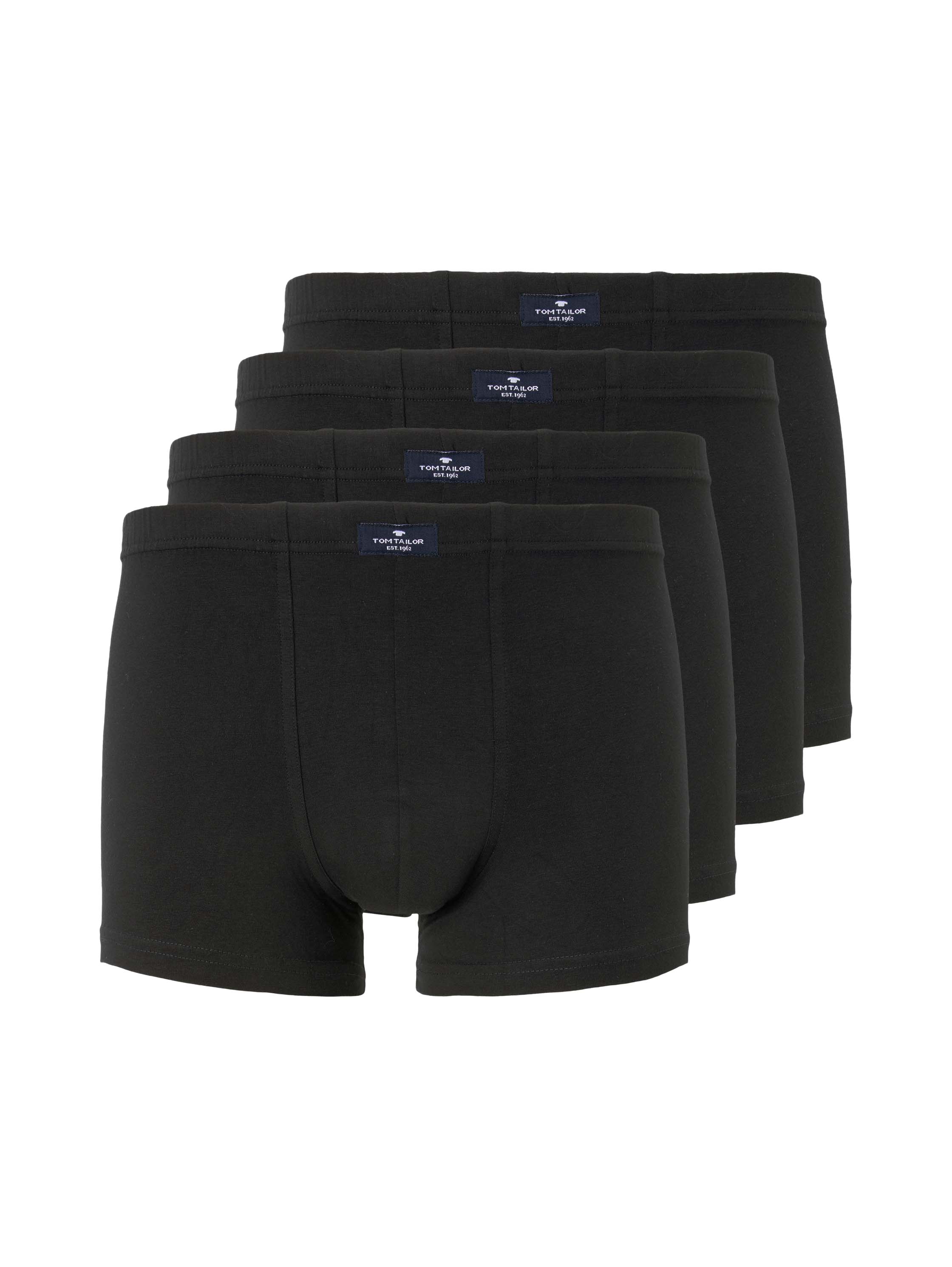 Pants 4er Pack, schwarz-dunkel-uni
