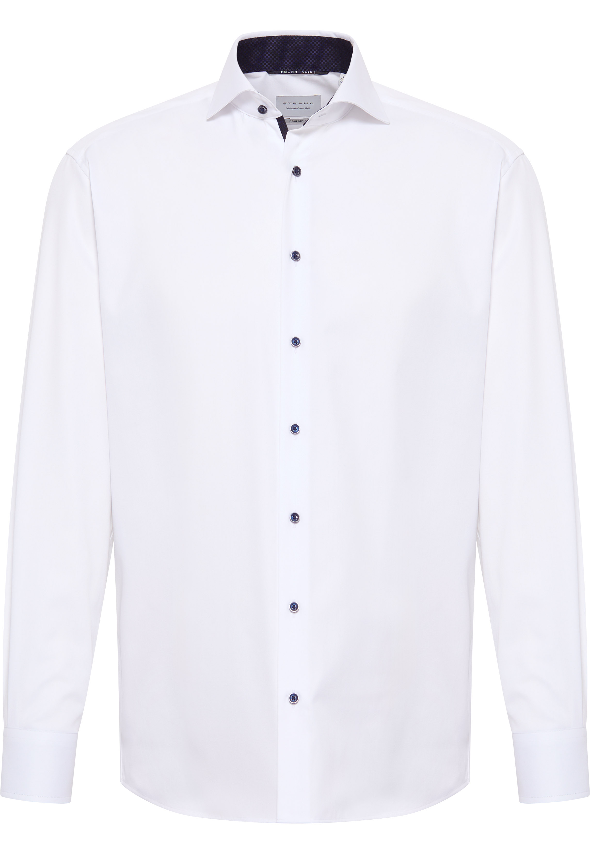 ETERNA LANGARM HEMD COMFORT FIT COVER SHIRT TWILL