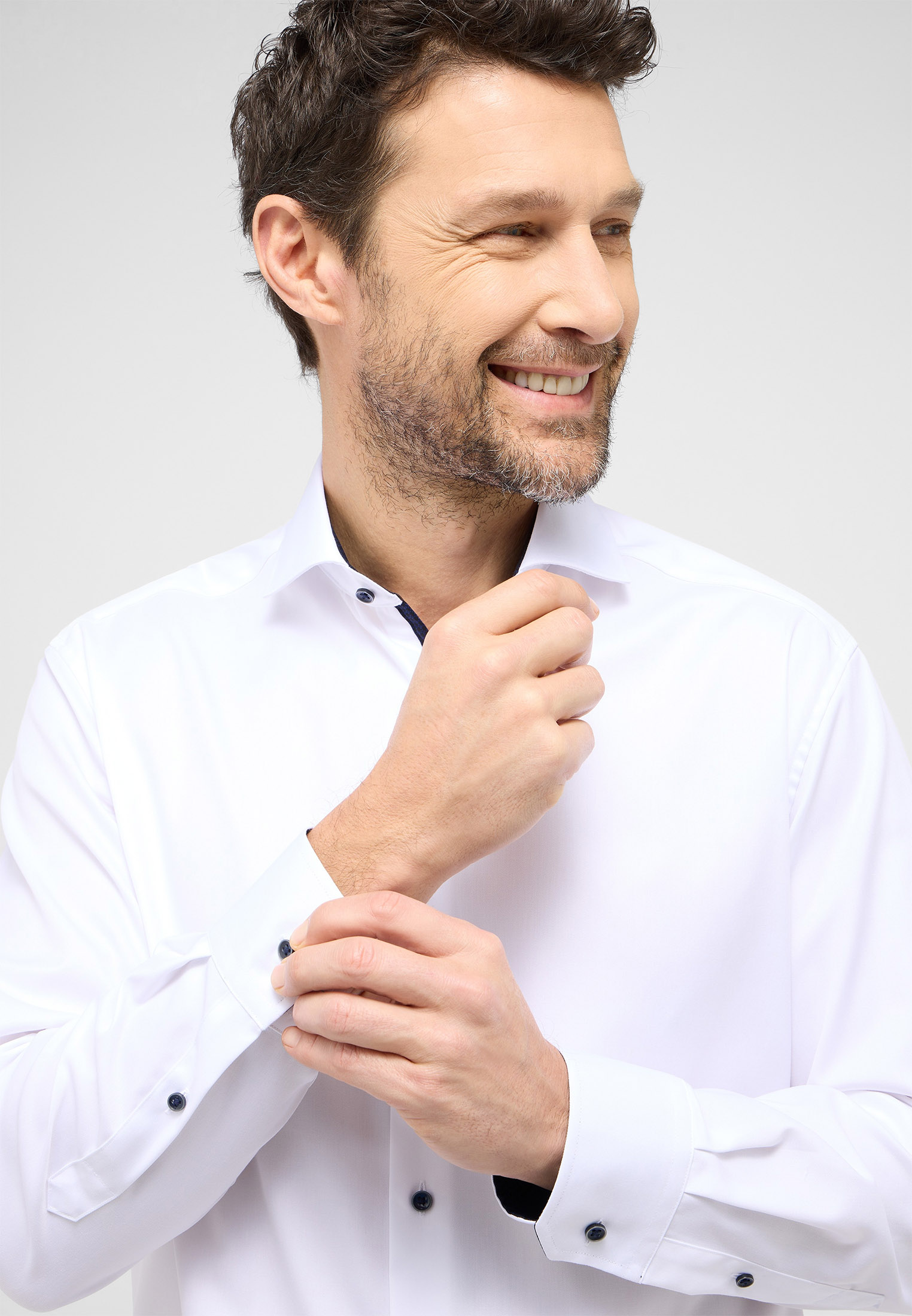 ETERNA LANGARM HEMD COMFORT FIT COVER SHIRT TWILL