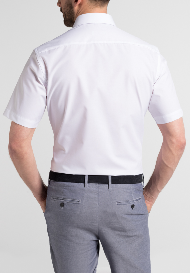 ETERNA KURZARM HEMD MODERN FIT CHAMBRAY