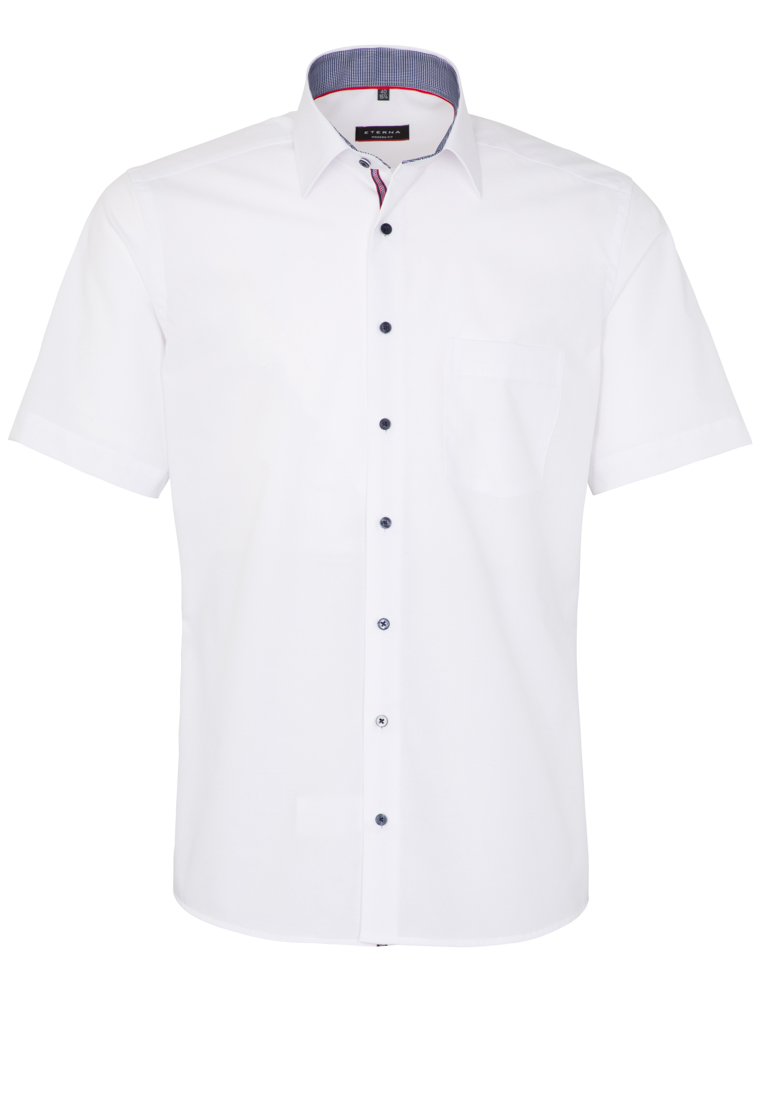 ETERNA KURZARM HEMD MODERN FIT CHAMBRAY