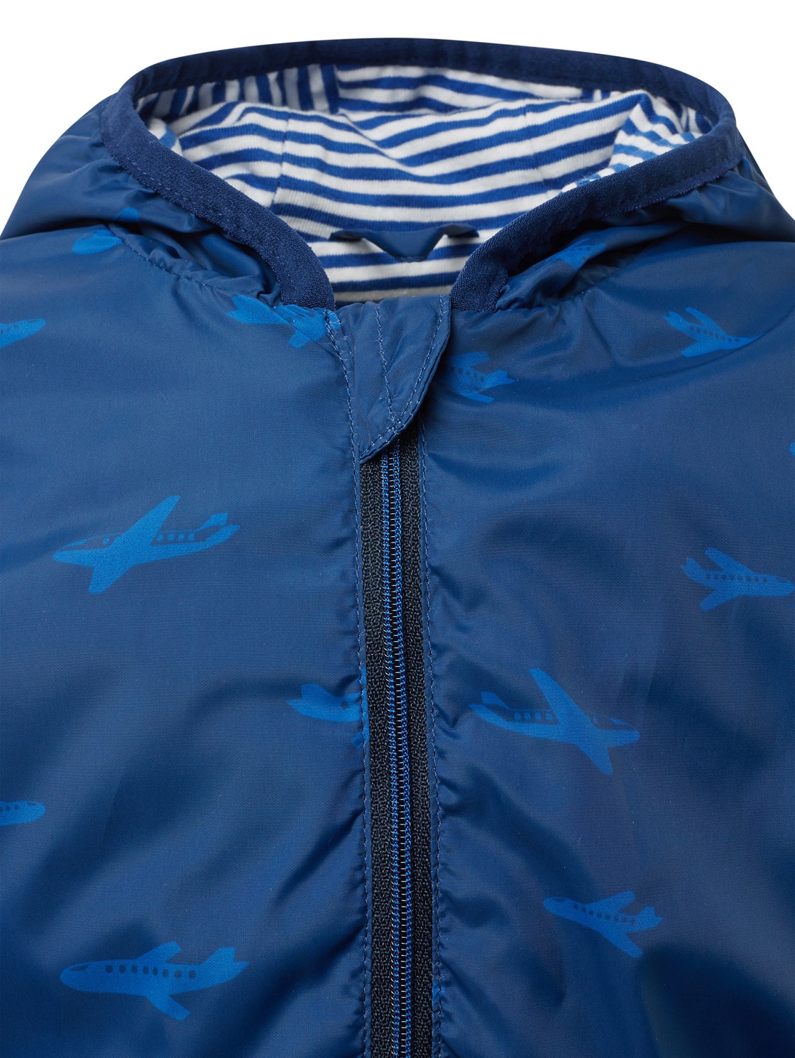 jacket patterned, estate blue-blue
