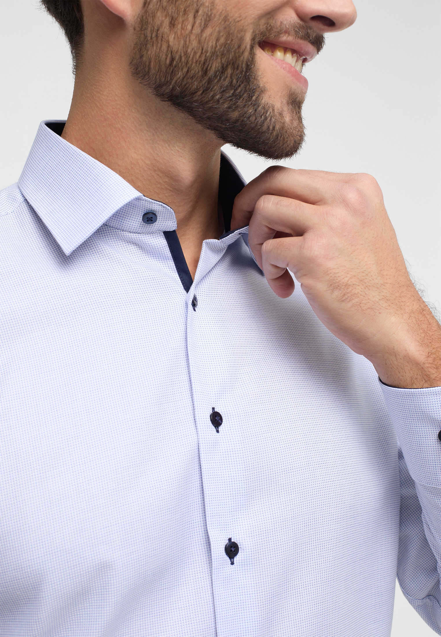 ETERNA LANGARM HEMD MODERN FIT