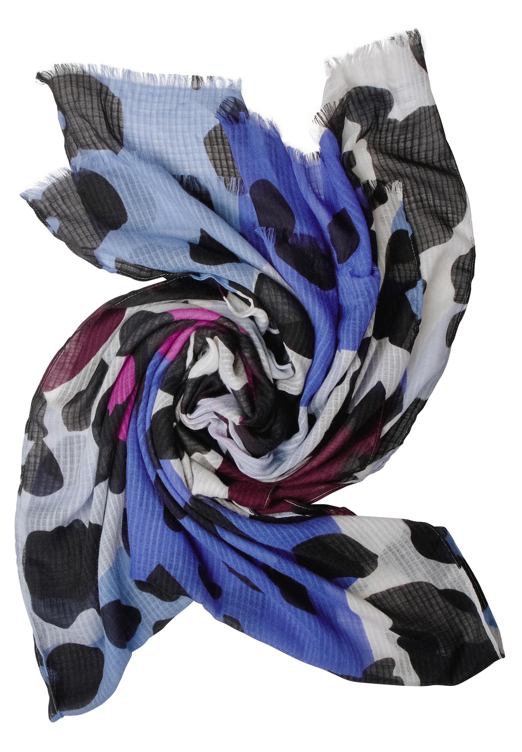 Strukturierter Leo Schal