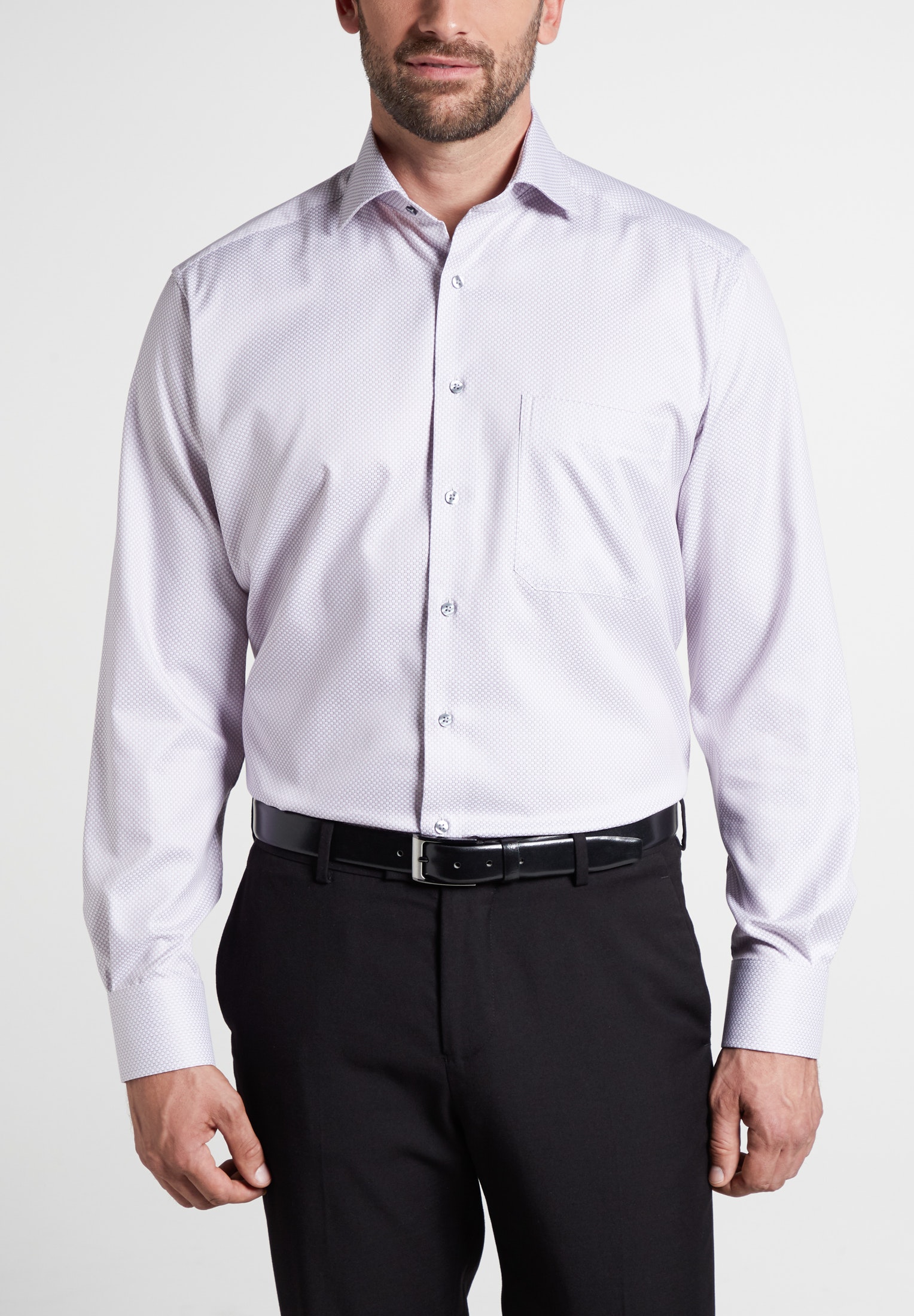 ETERNA LANGARM HEMD COMFORT FIT KETTLANCÈ