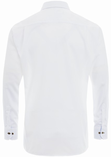 ETERNA COMFORT FIT LANGARMHEMD OXFORD WEISS