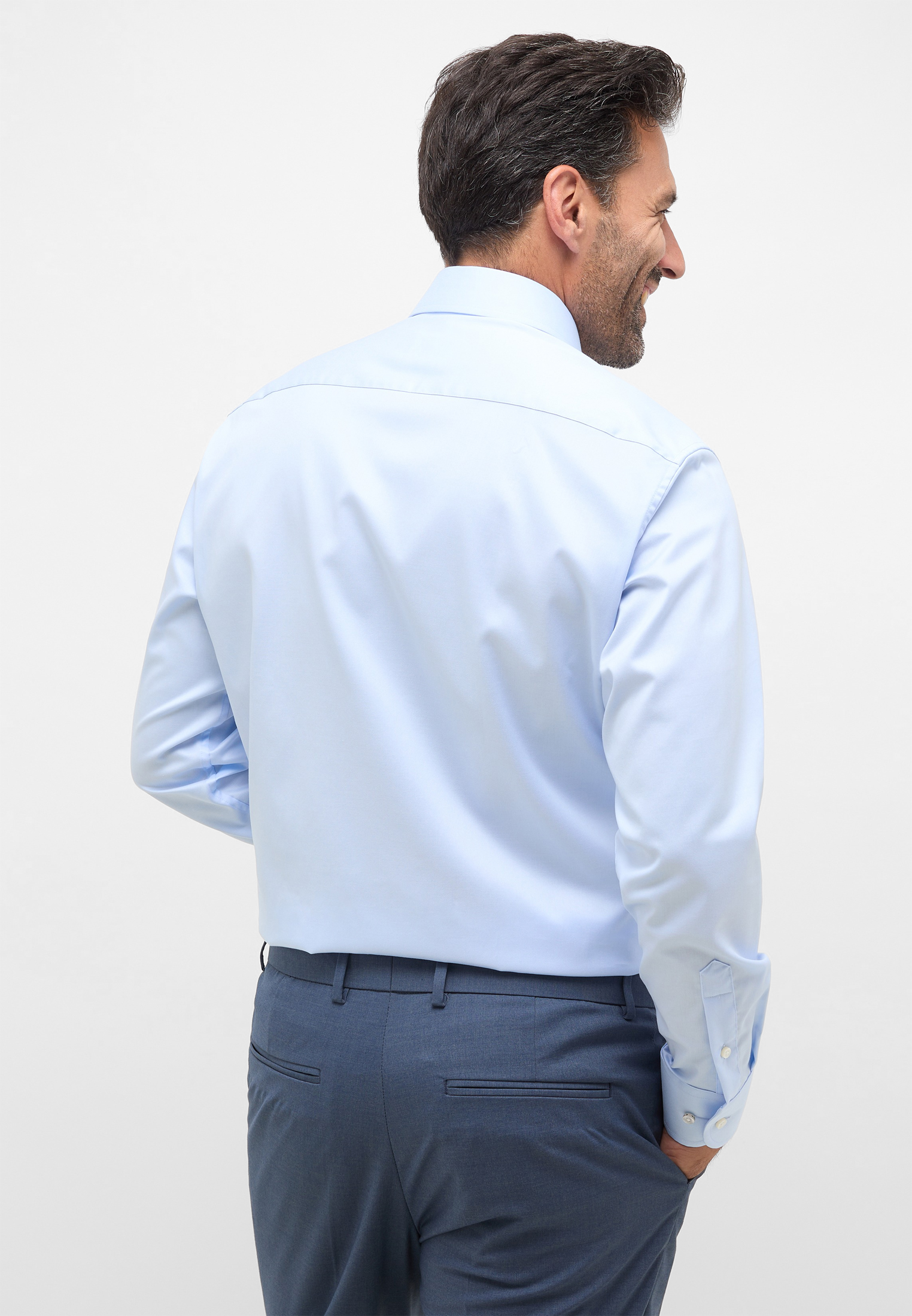 ETERNA LANGARM HEMD COMFORT FIT GENTLE SHIRT TWILL