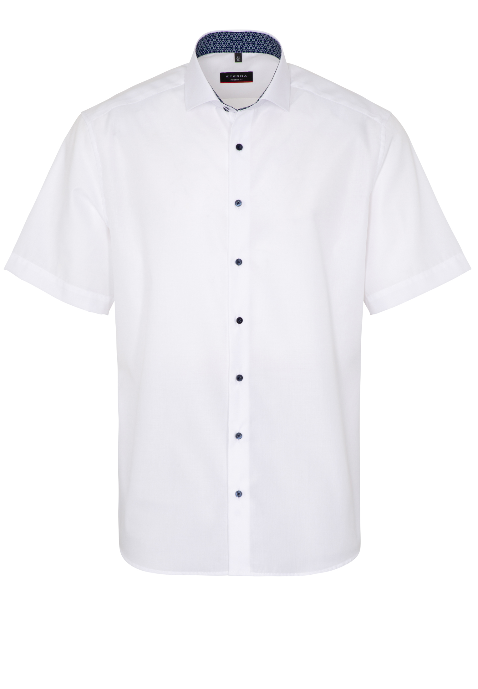 ETERNA KURZARM HEMD MODERN FIT COOL SHIRT TWILL