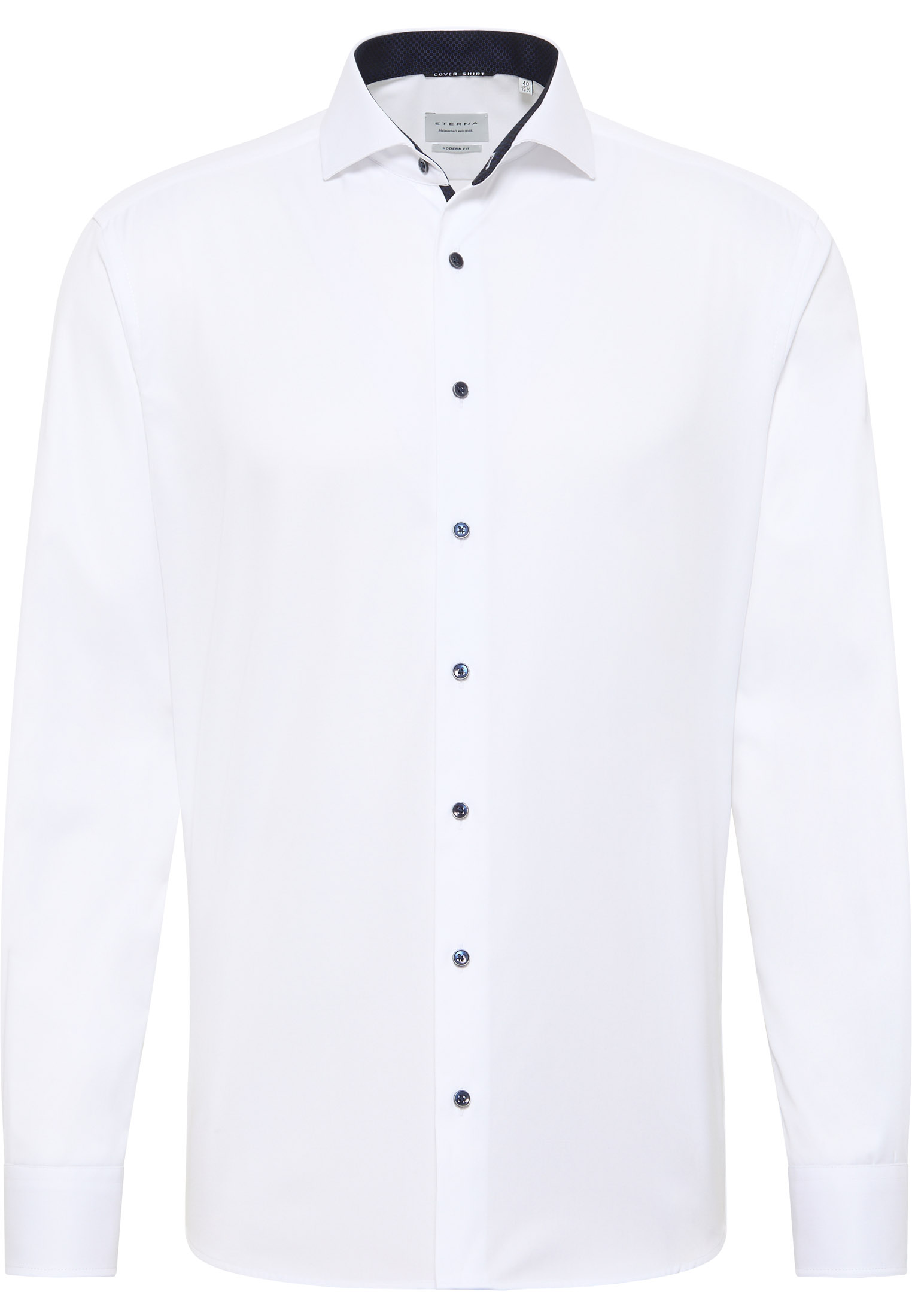 ETERNA LANGARM HEMD MODERN FIT COVER SHIRT TWILL