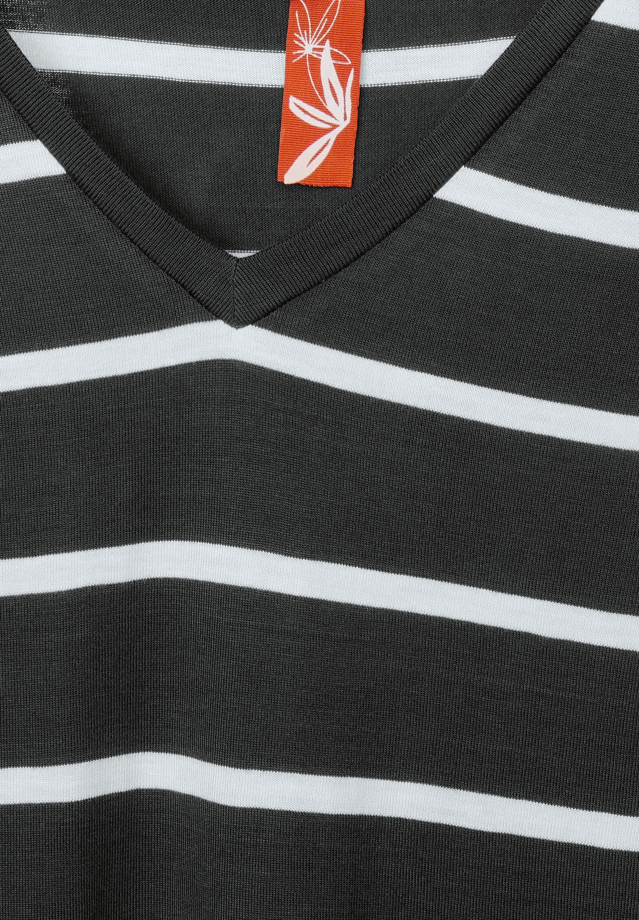 T-Shirtkleid mit Streifen