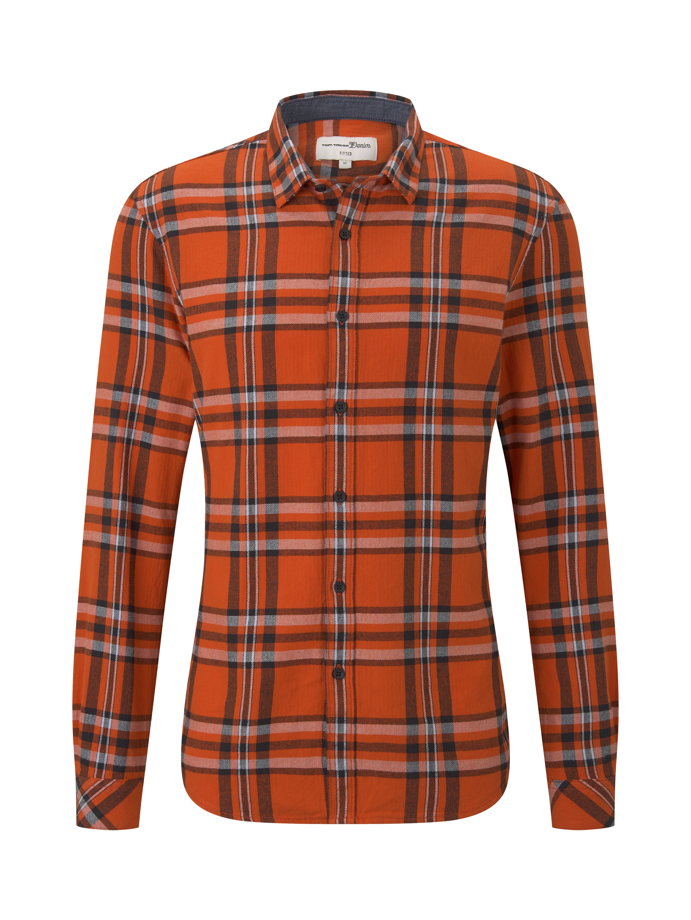 authentic grindle check shirt, bright red black check        Red