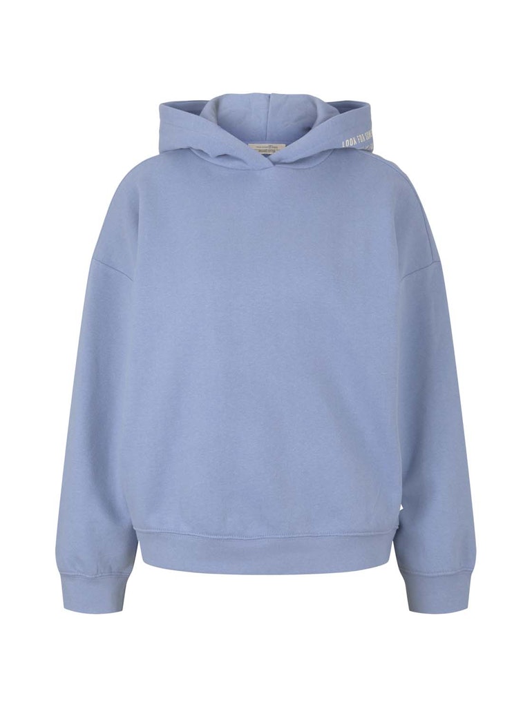 oversized hoodie, bel air blue
